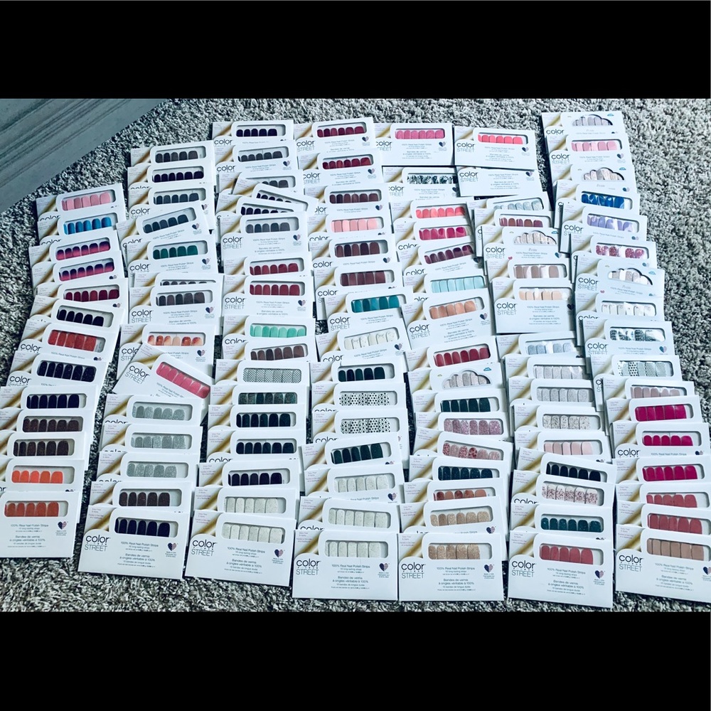 NIP Color Street 100 Sets, testers, 31 Bag & More